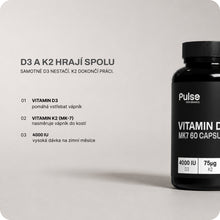 Pulse Performance Vitamin D3+K2